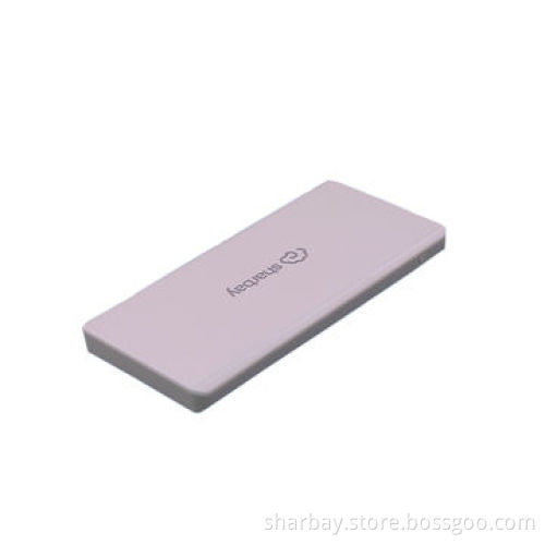 Dual USB Power Bank, 10,000mAh Capacity
